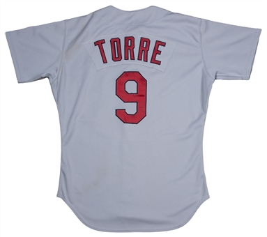 1995 Joe Torre Game Used St. Louis Cardinals Road Jersey 